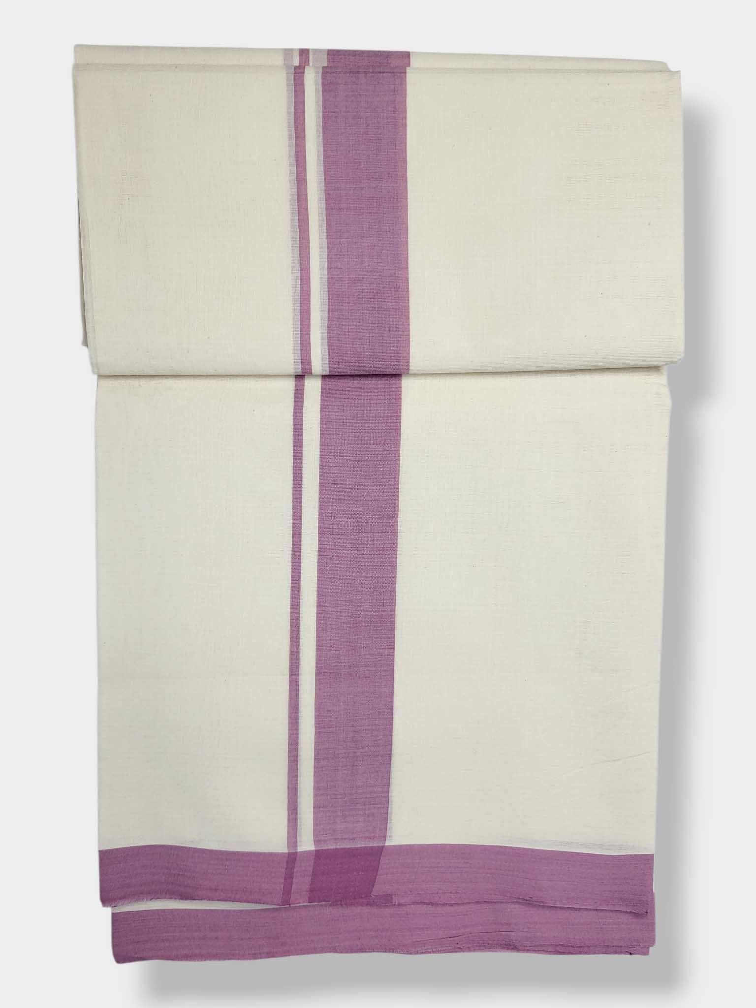 Kerala Balaramapuram Pure Cotton Handloom Mundu/Dhoti
