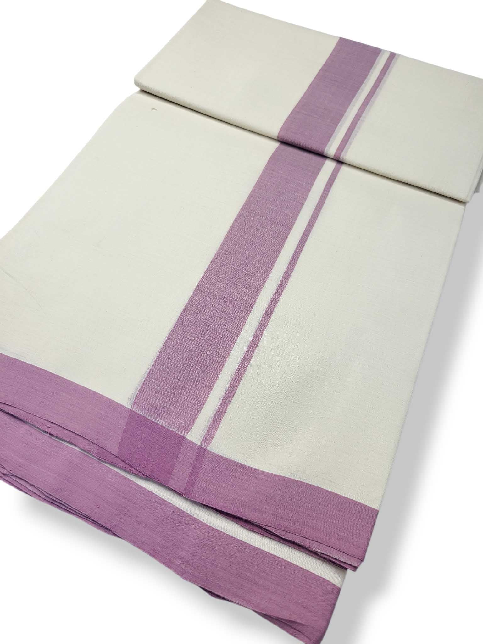 Kerala Balaramapuram Pure Cotton Handloom Mundu/Dhoti