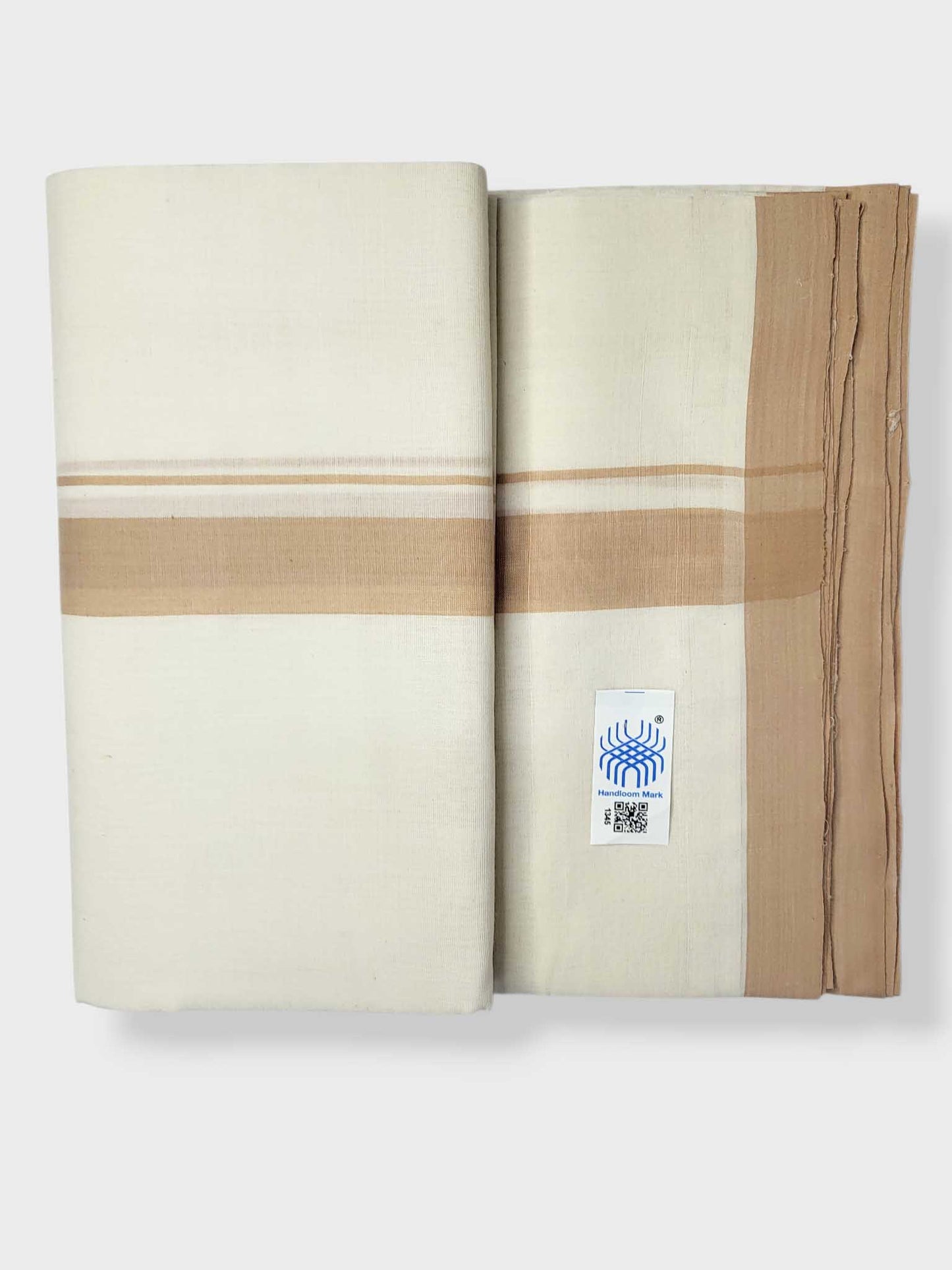 Kerala Balaramapuram Pure Cotton Handloom Mundu/Dhoti