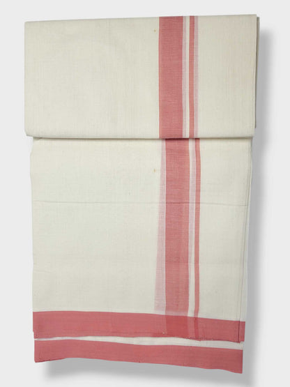Kerala Balaramapuram Pure Cotton Handloom Mundu/Dhoti