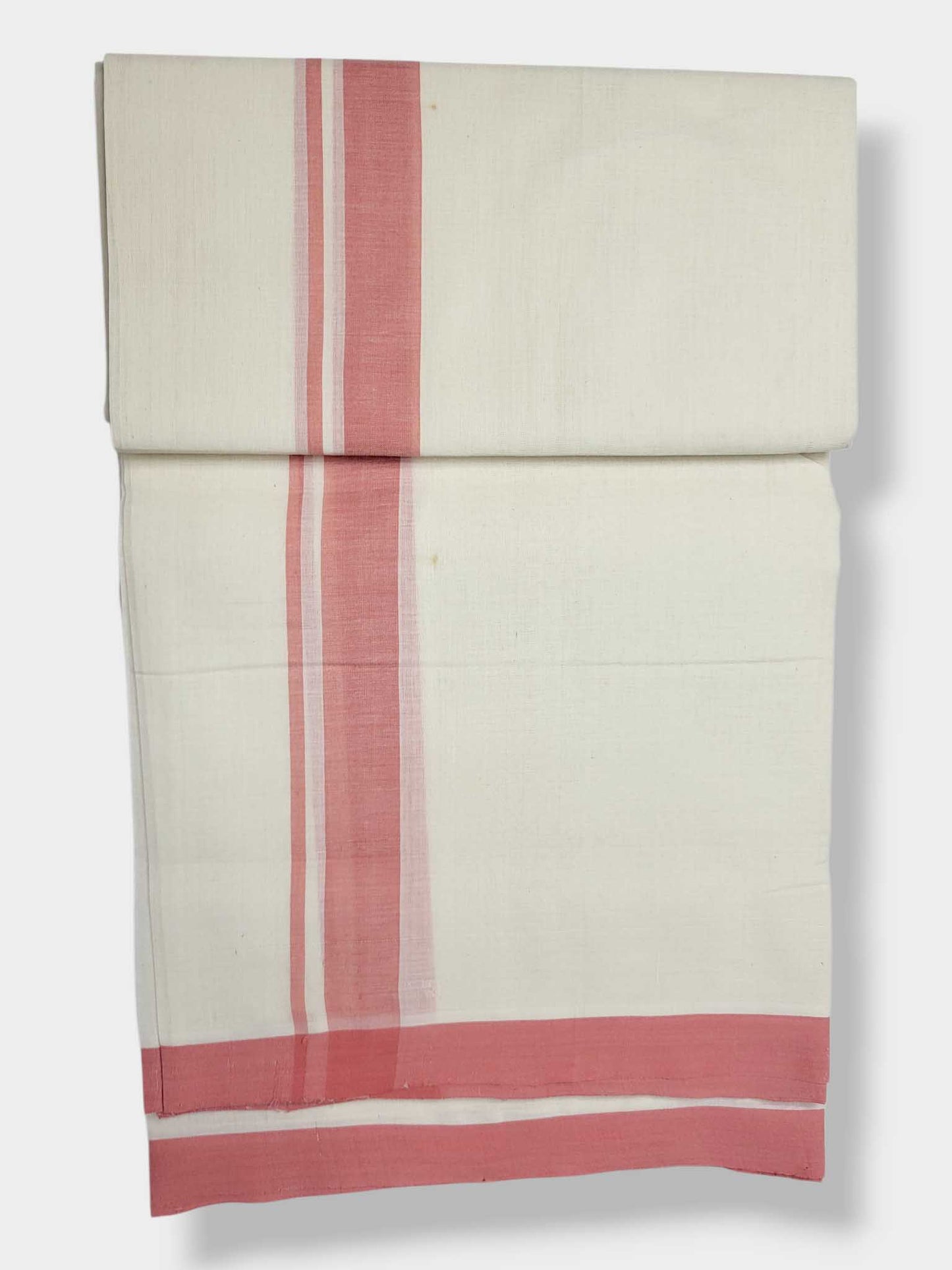 Kerala Balaramapuram Pure Cotton Handloom Mundu/Dhoti