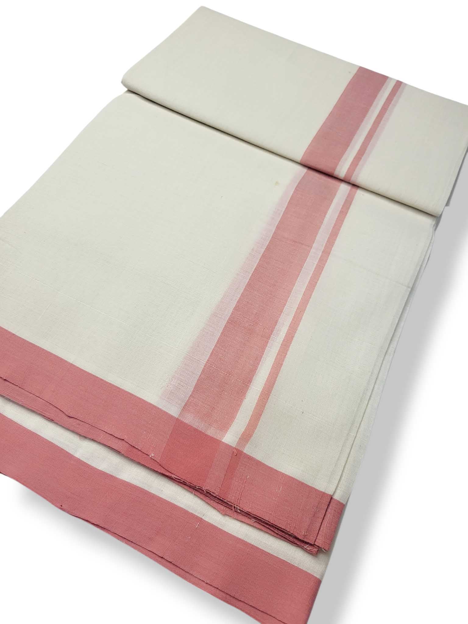 Kerala Balaramapuram Pure Cotton Handloom Mundu/Dhoti