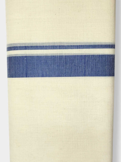 Kerala Balaramapuram Pure Cotton Handloom Mundu/Dhoti