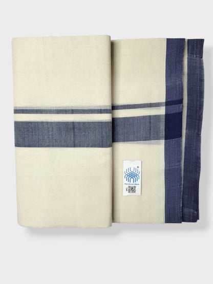 Kerala Balaramapuram Pure Cotton Handloom Mundu/Dhoti