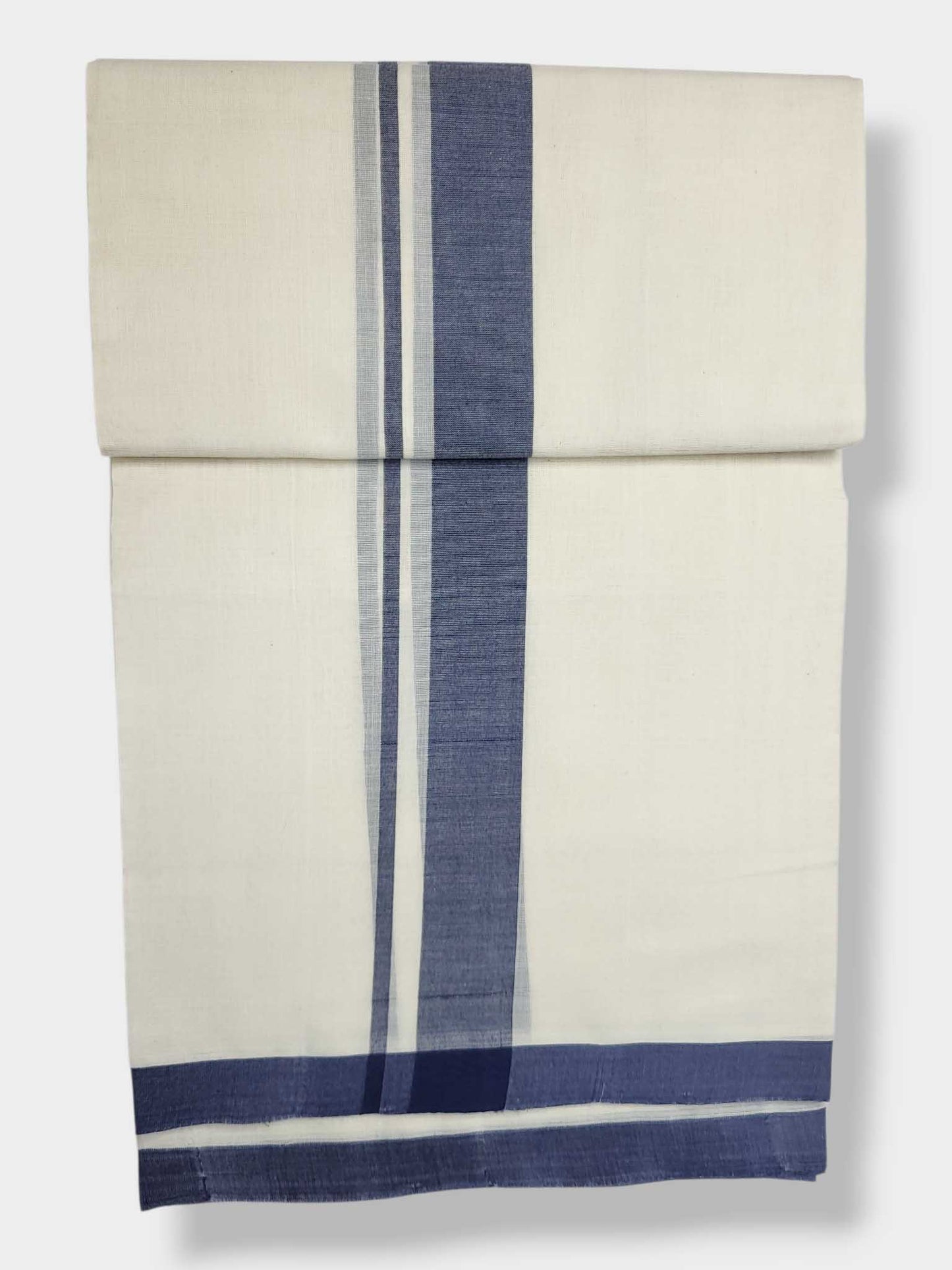 Kerala Balaramapuram Pure Cotton Handloom Mundu/Dhoti