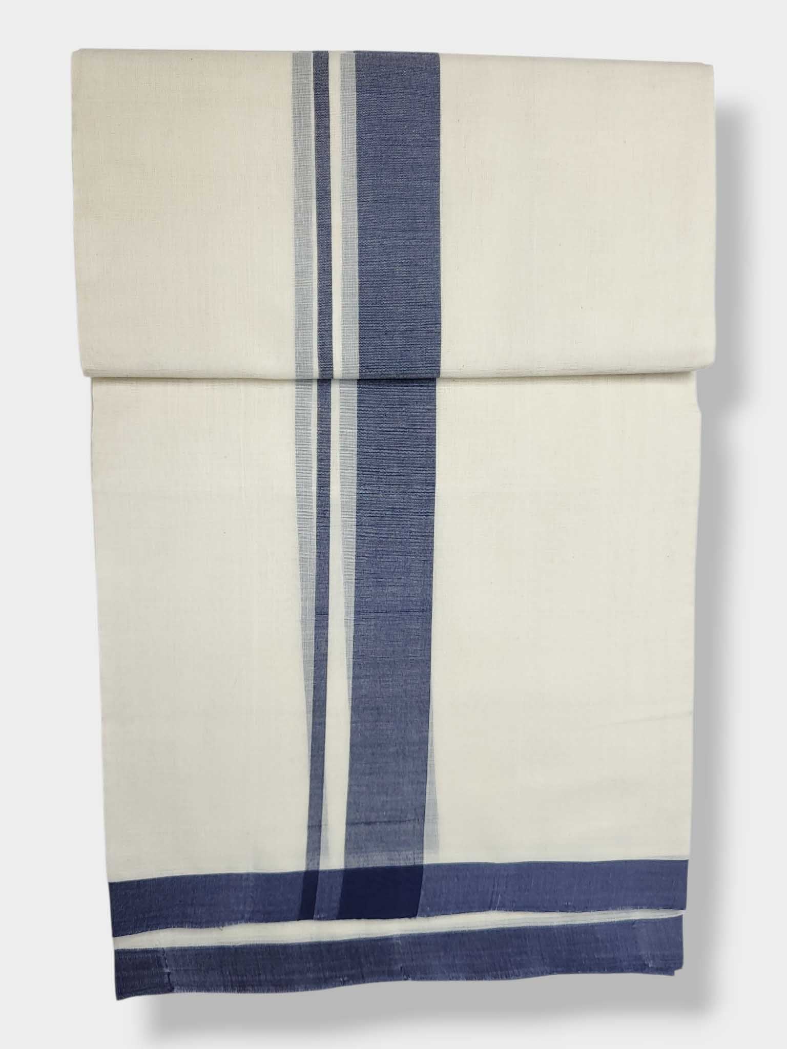 Kerala Balaramapuram Pure Cotton Handloom Mundu/Dhoti