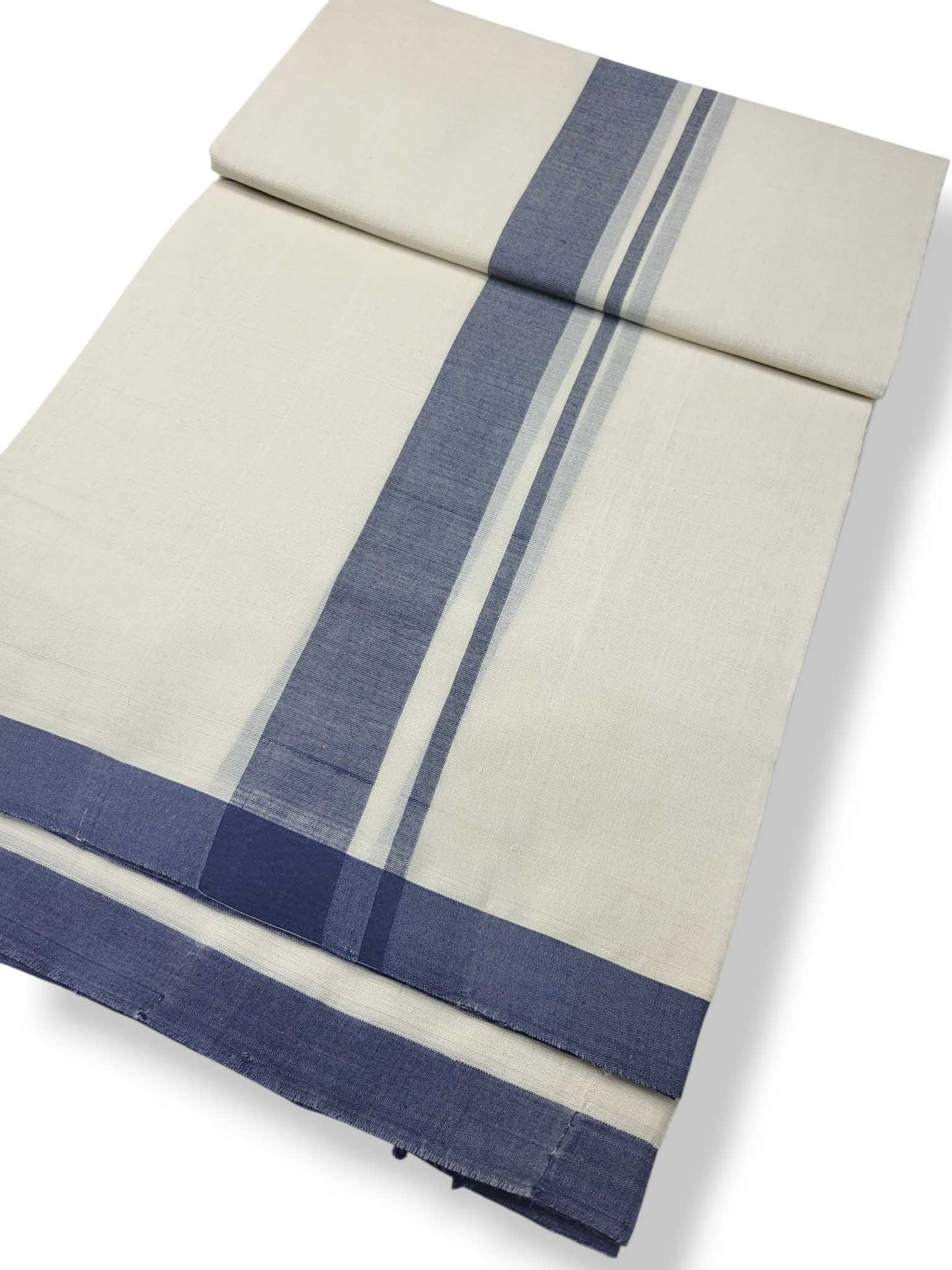 Kerala Balaramapuram Pure Cotton Handloom Mundu/Dhoti