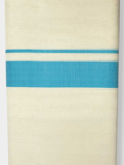 Kerala Balaramapuram Pure Cotton Handloom Mundu/Dhoti