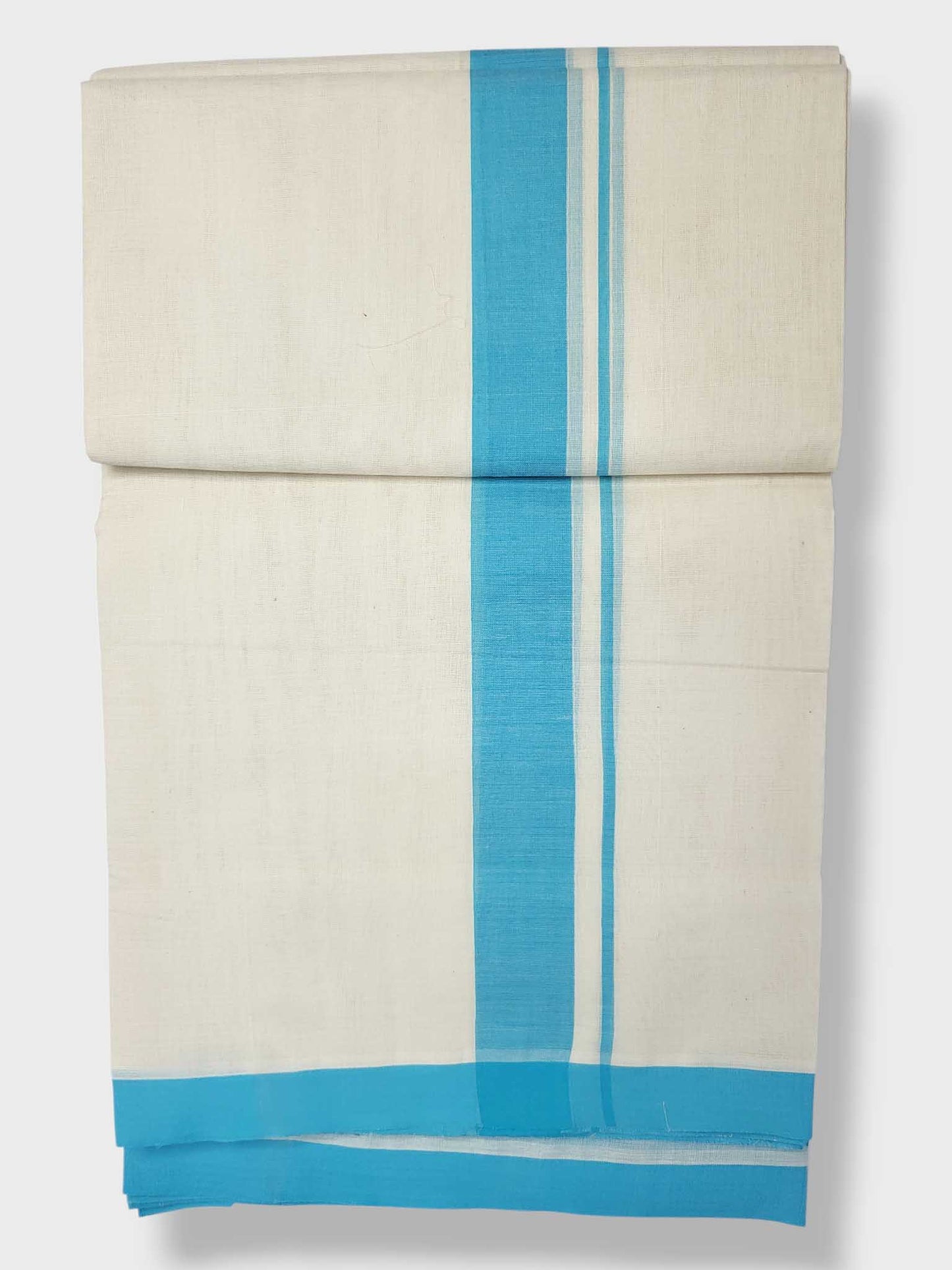 Kerala Balaramapuram Pure Cotton Handloom Mundu/Dhoti