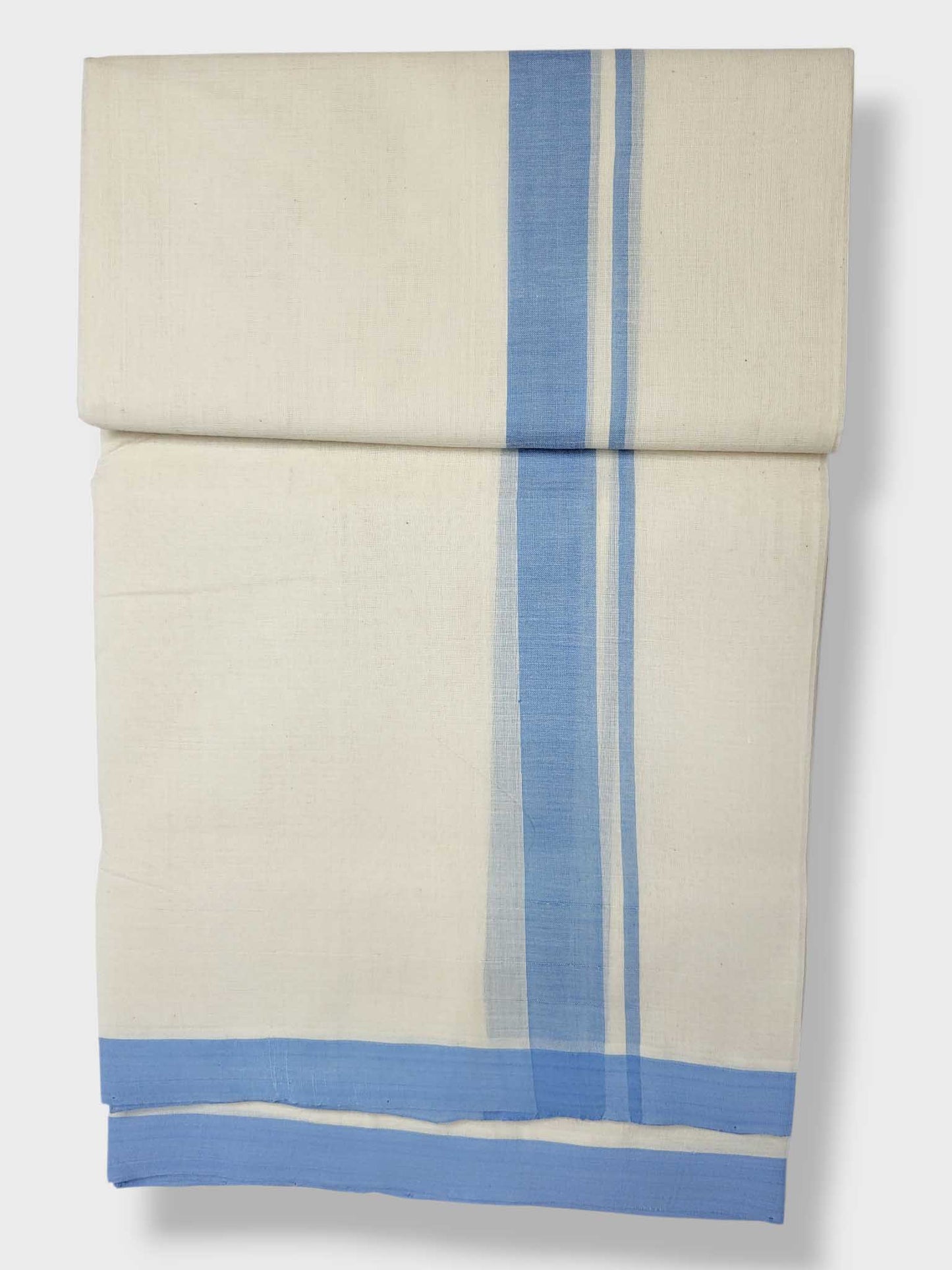 Kerala Balaramapuram Pure Cotton Handloom Mundu/Dhoti