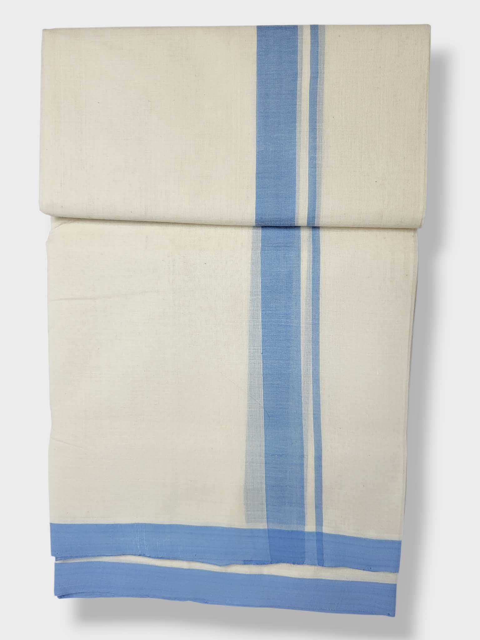Kerala Balaramapuram Pure Cotton Handloom Mundu/Dhoti