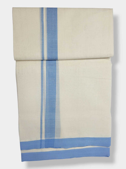Kerala Balaramapuram Pure Cotton Handloom Mundu/Dhoti
