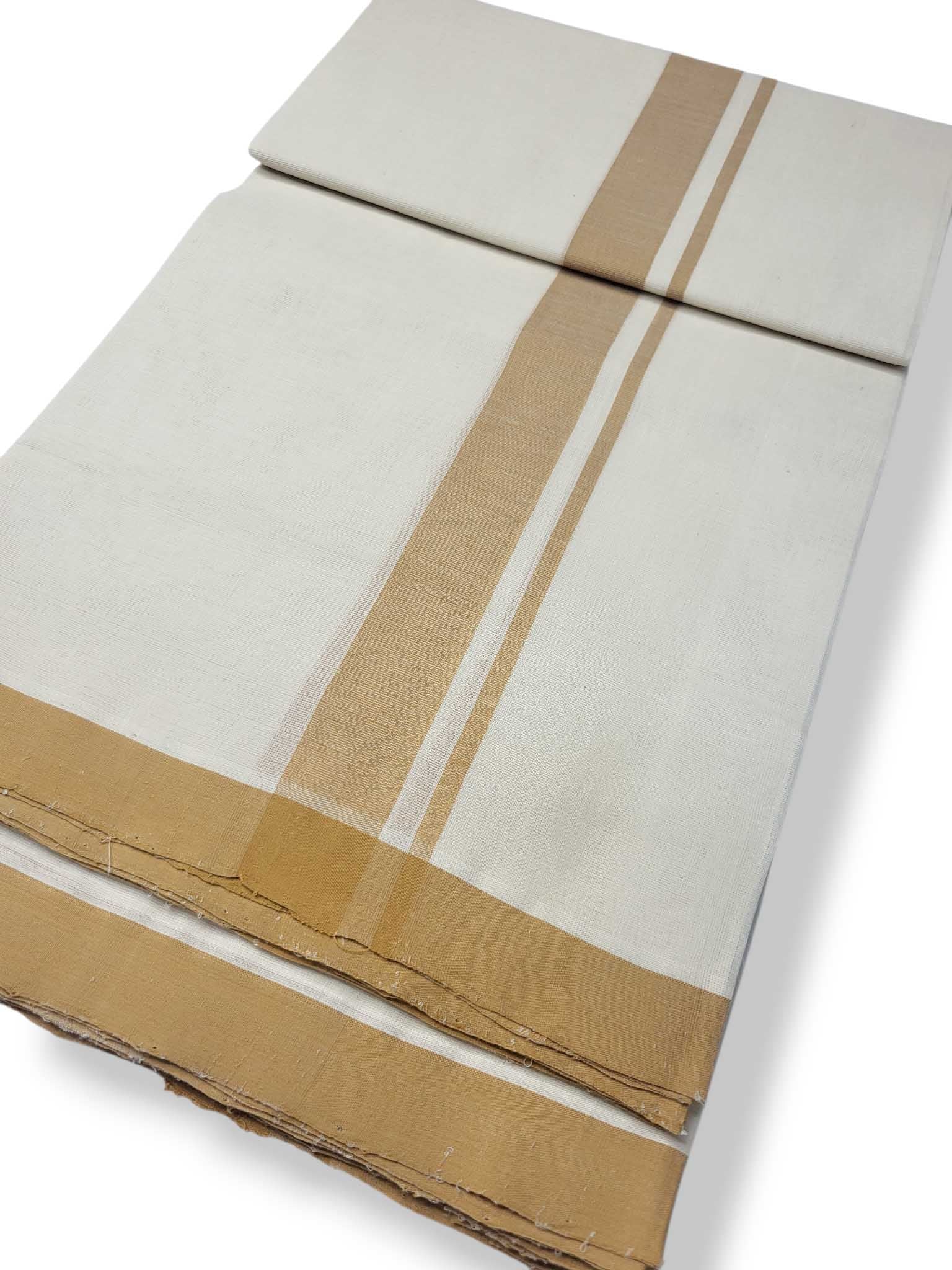 Kerala Balaramapuram Pure Cotton Handloom Mundu/Dhoti