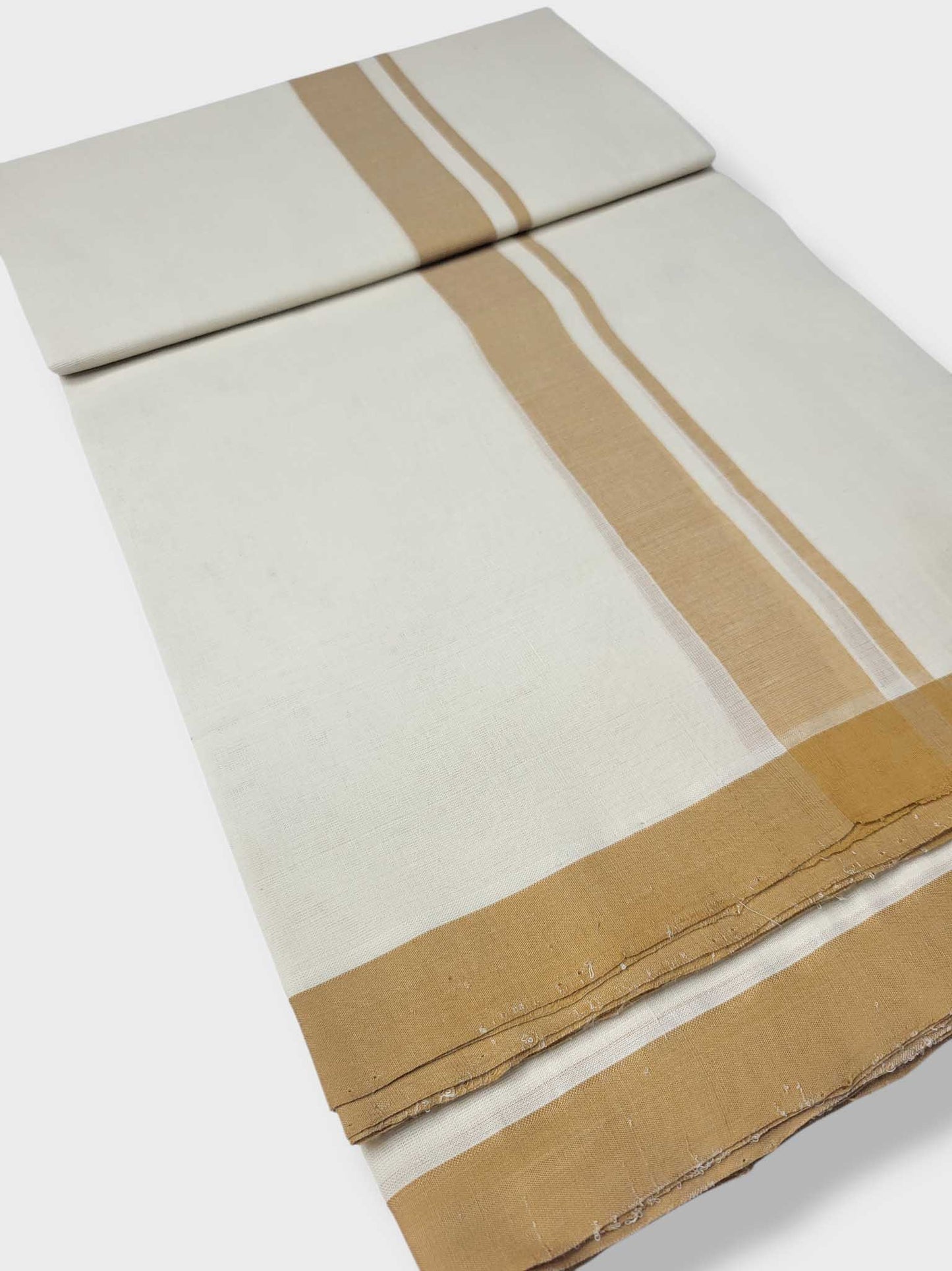 Kerala Balaramapuram Pure Cotton Handloom Mundu/Dhoti