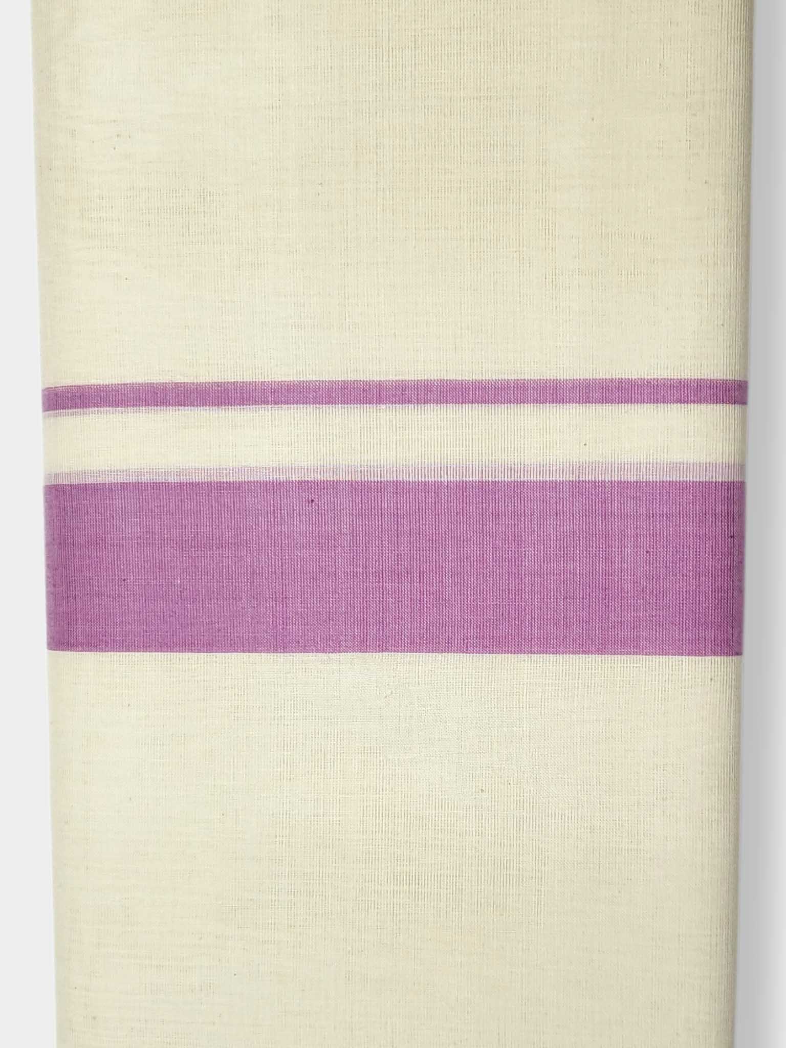 Kerala Balaramapuram Pure Cotton Handloom Mundu/Dhoti
