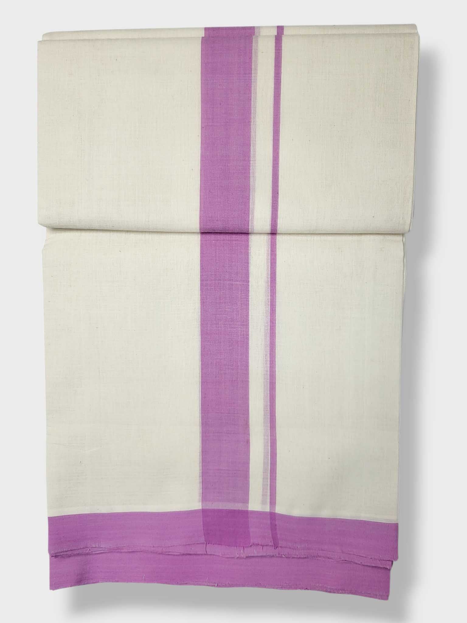Kerala Balaramapuram Pure Cotton Handloom Mundu/Dhoti