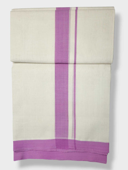 Kerala Balaramapuram Pure Cotton Handloom Mundu/Dhoti