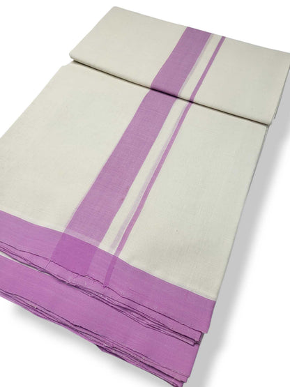Kerala Balaramapuram Pure Cotton Handloom Mundu/Dhoti