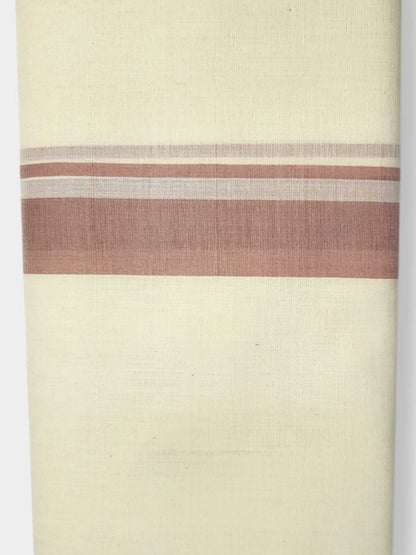 Kerala Balaramapuram Pure Cotton Handloom Mundu/Dhoti