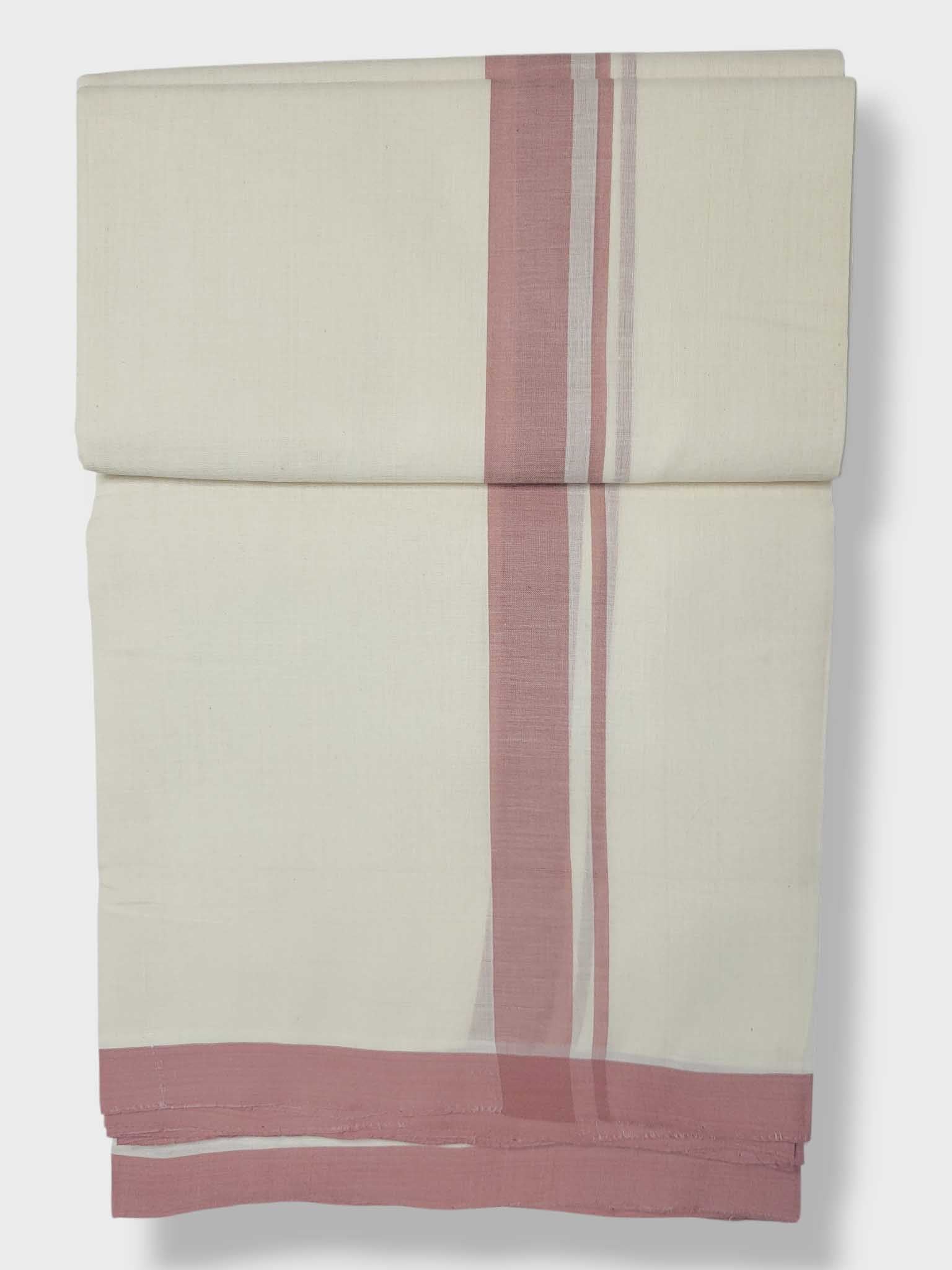 Kerala Balaramapuram Pure Cotton Handloom Mundu/Dhoti
