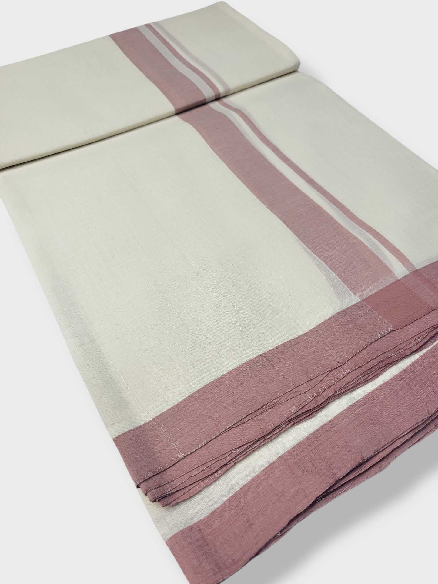 Kerala Balaramapuram Pure Cotton Handloom Mundu/Dhoti