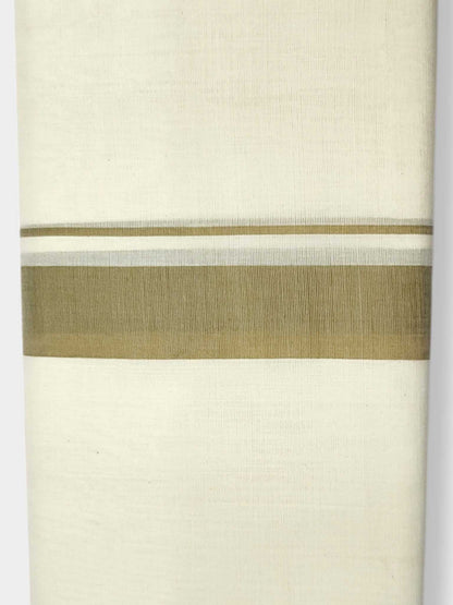 Kerala Balaramapuram Pure Cotton Handloom Mundu/Dhoti