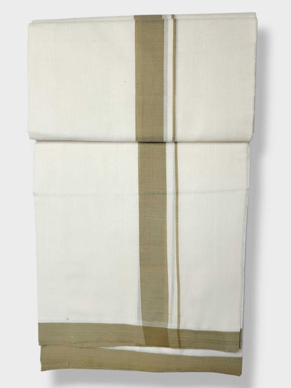 Kerala Balaramapuram Pure Cotton Handloom Mundu/Dhoti