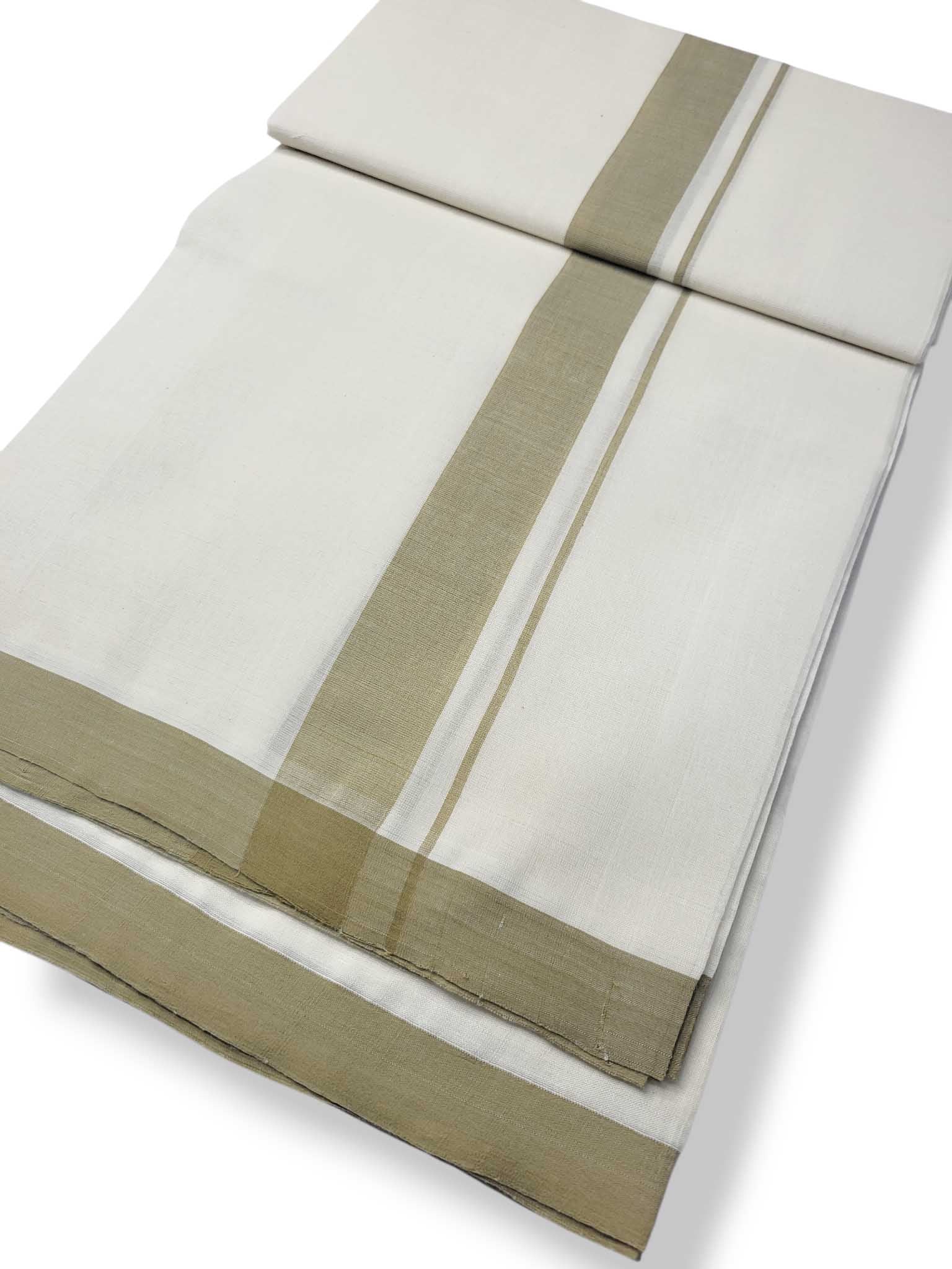 Kerala Balaramapuram Pure Cotton Handloom Mundu/Dhoti