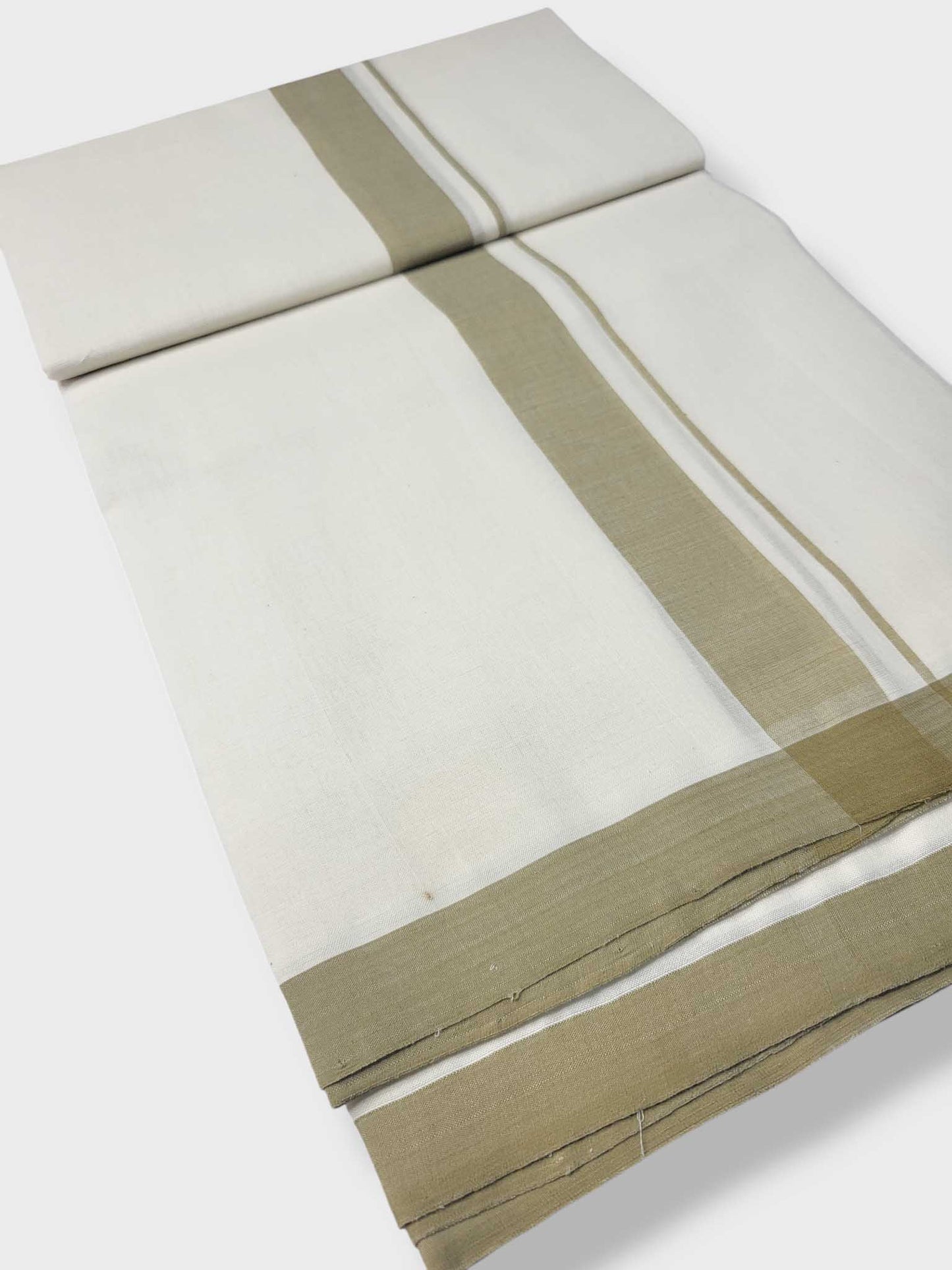 Kerala Balaramapuram Pure Cotton Handloom Mundu/Dhoti