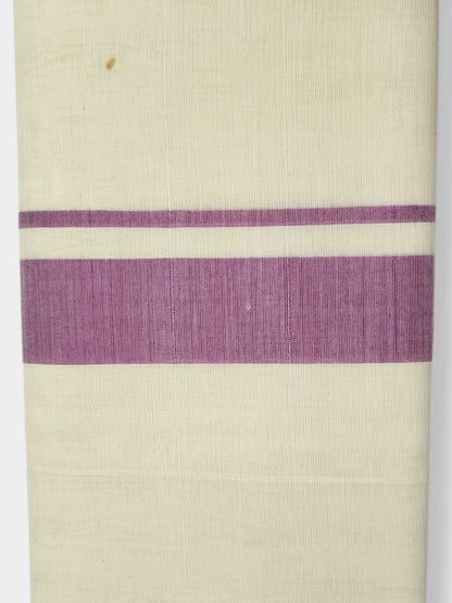 Kerala Balaramapuram Pure Cotton Handloom Mundu/Dhoti