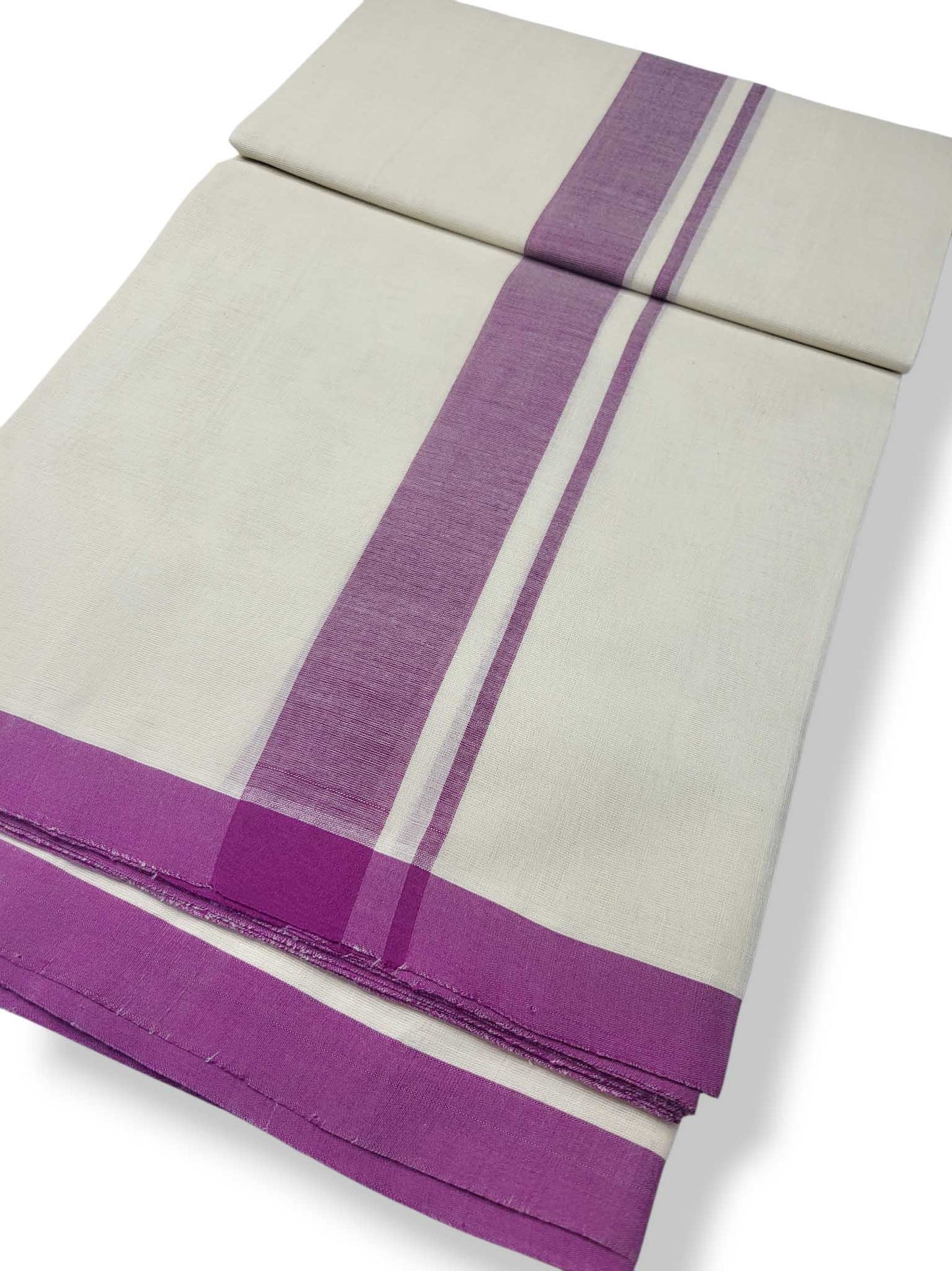Kerala Balaramapuram Pure Cotton Handloom Mundu/Dhoti