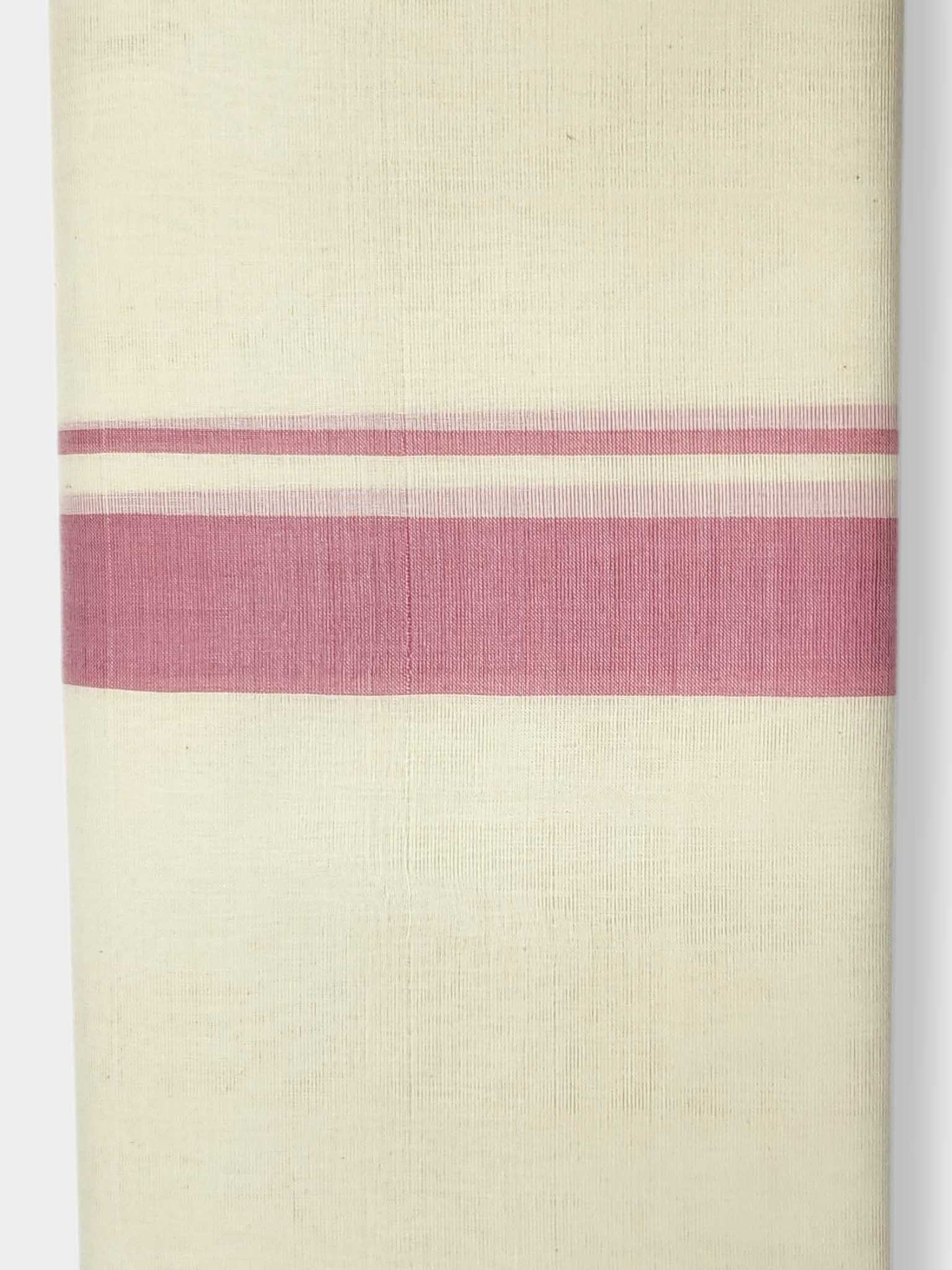Kerala Balaramapuram Pure Cotton Handloom Mundu/Dhoti