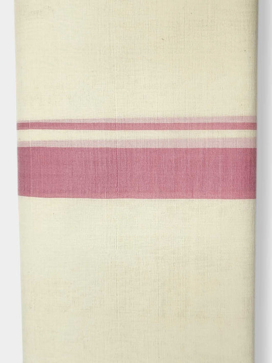 Kerala Balaramapuram Pure Cotton Handloom Mundu/Dhoti
