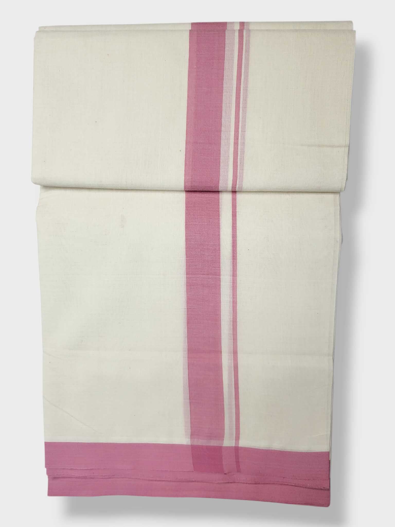 Kerala Balaramapuram Pure Cotton Handloom Mundu/Dhoti