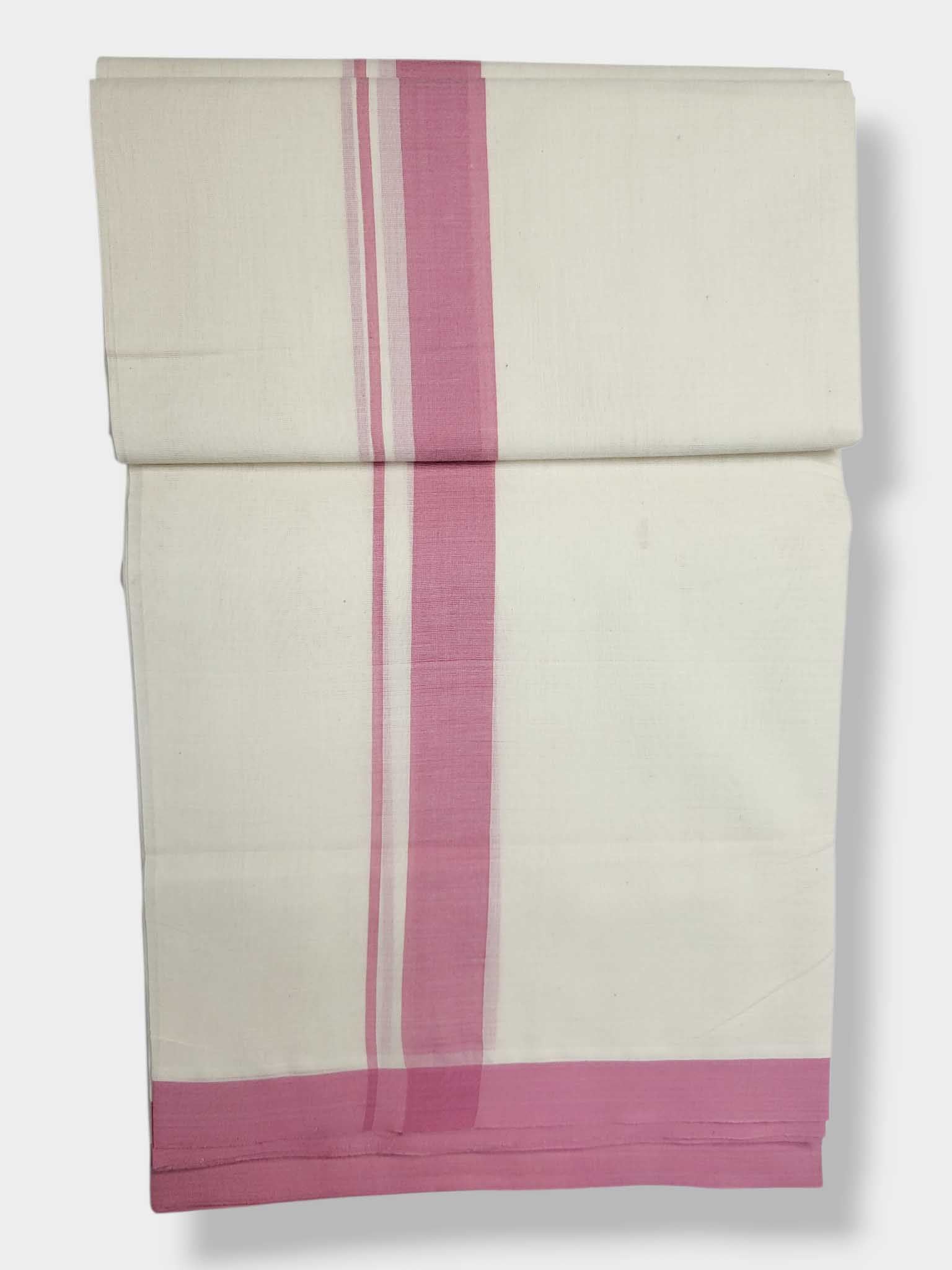 Kerala Balaramapuram Pure Cotton Handloom Mundu/Dhoti