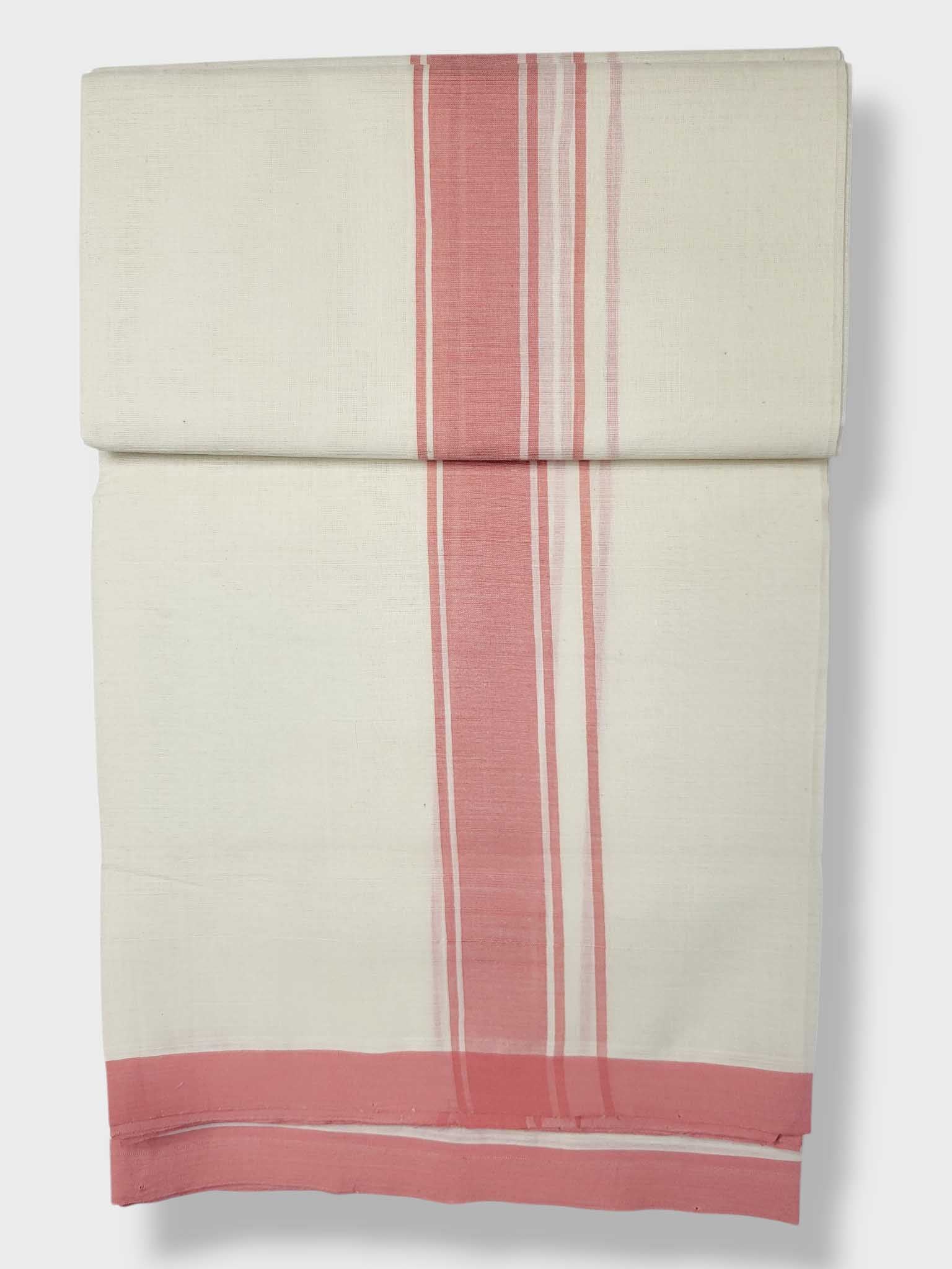 Kerala Balaramapuram Pure Cotton Handloom Mundu/Dhoti