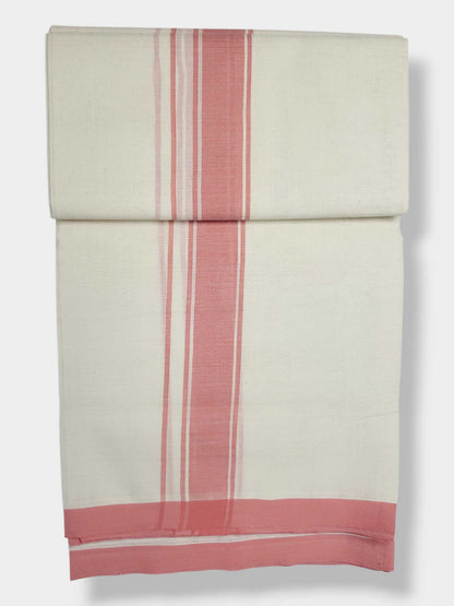 Kerala Balaramapuram Pure Cotton Handloom Mundu/Dhoti