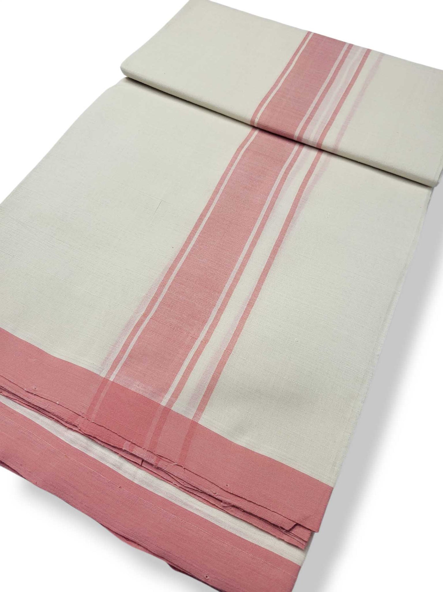 Kerala Balaramapuram Pure Cotton Handloom Mundu/Dhoti