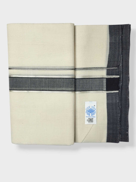Kerala Balaramapuram Pure Cotton Handloom Mundu/Dhoti