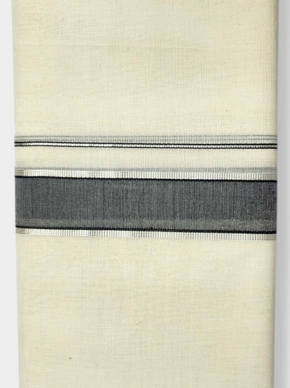 Kerala Balaramapuram Pure Cotton Handloom Mundu/Dhoti