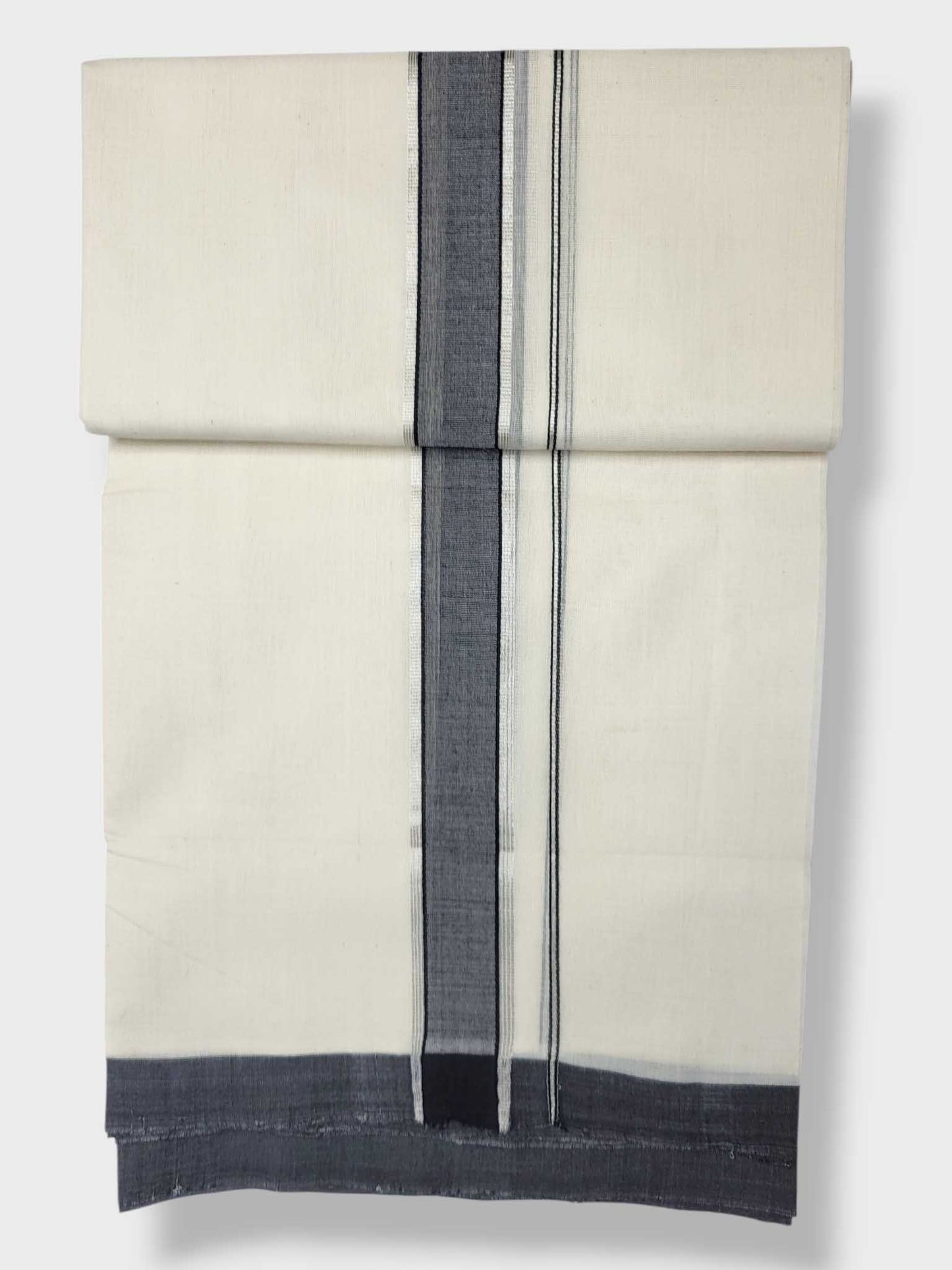 Kerala Balaramapuram Pure Cotton Handloom Mundu/Dhoti