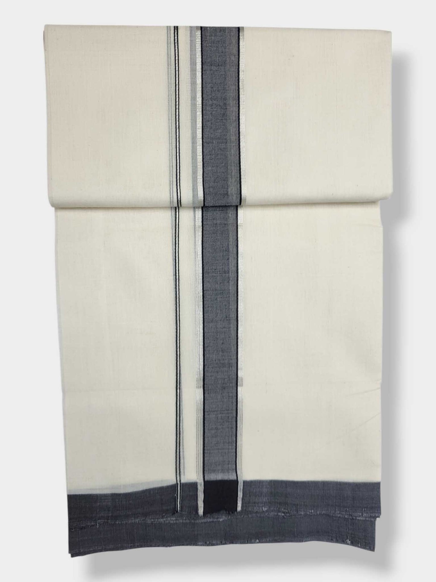 Kerala Balaramapuram Pure Cotton Handloom Mundu/Dhoti