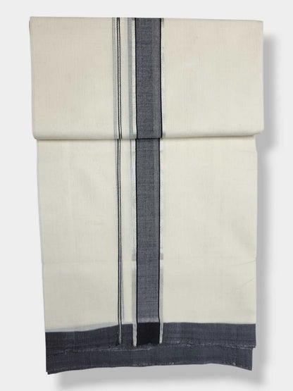 Kerala Balaramapuram Pure Cotton Handloom Mundu/Dhoti