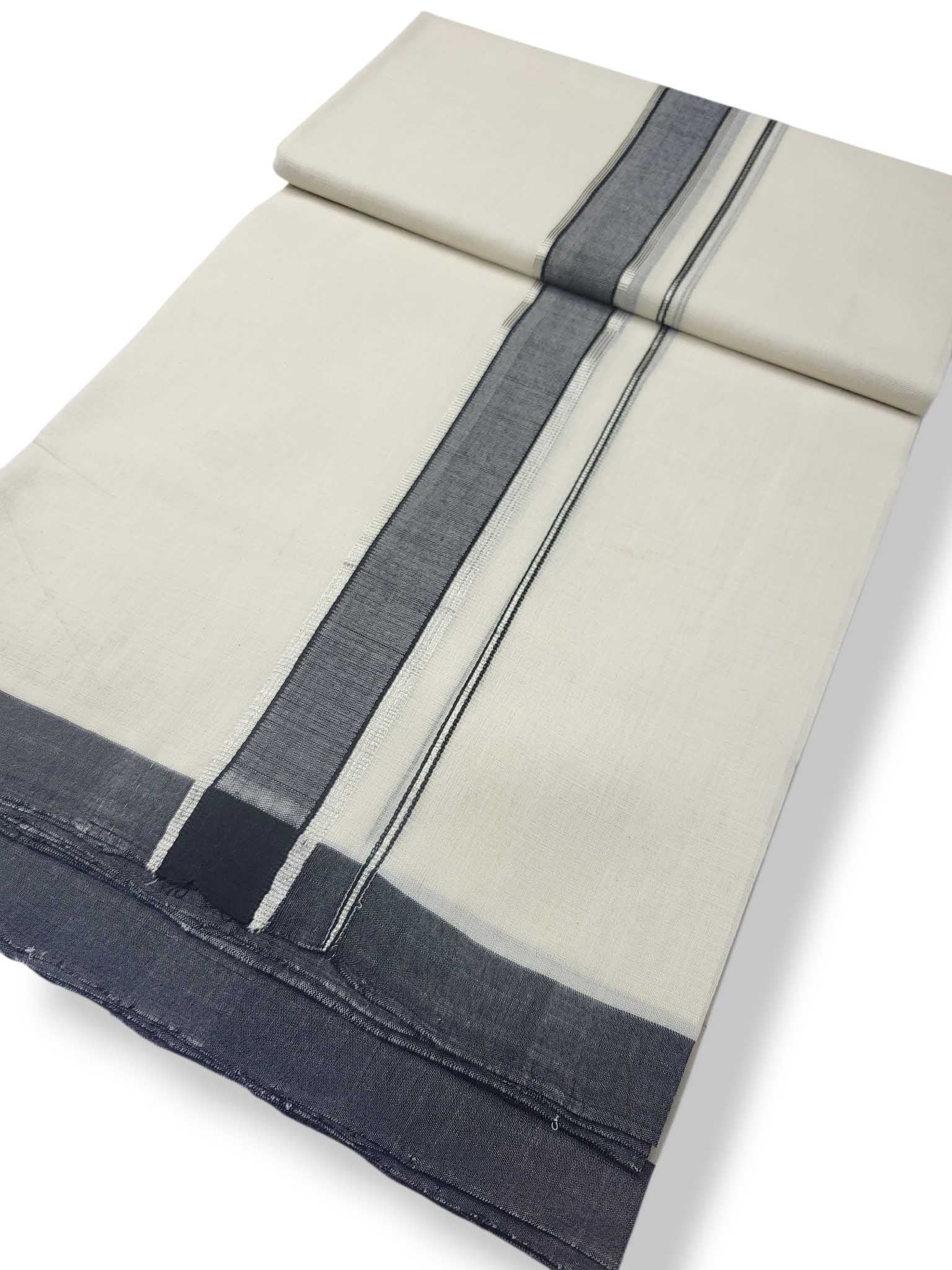 Kerala Balaramapuram Pure Cotton Handloom Mundu/Dhoti