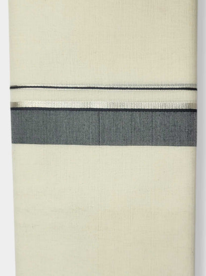 Kerala Balaramapuram Pure Cotton Handloom Mundu/Dhoti