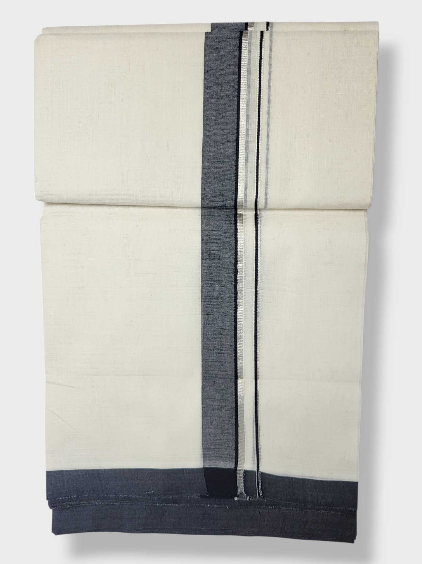 Kerala Balaramapuram Pure Cotton Handloom Mundu/Dhoti