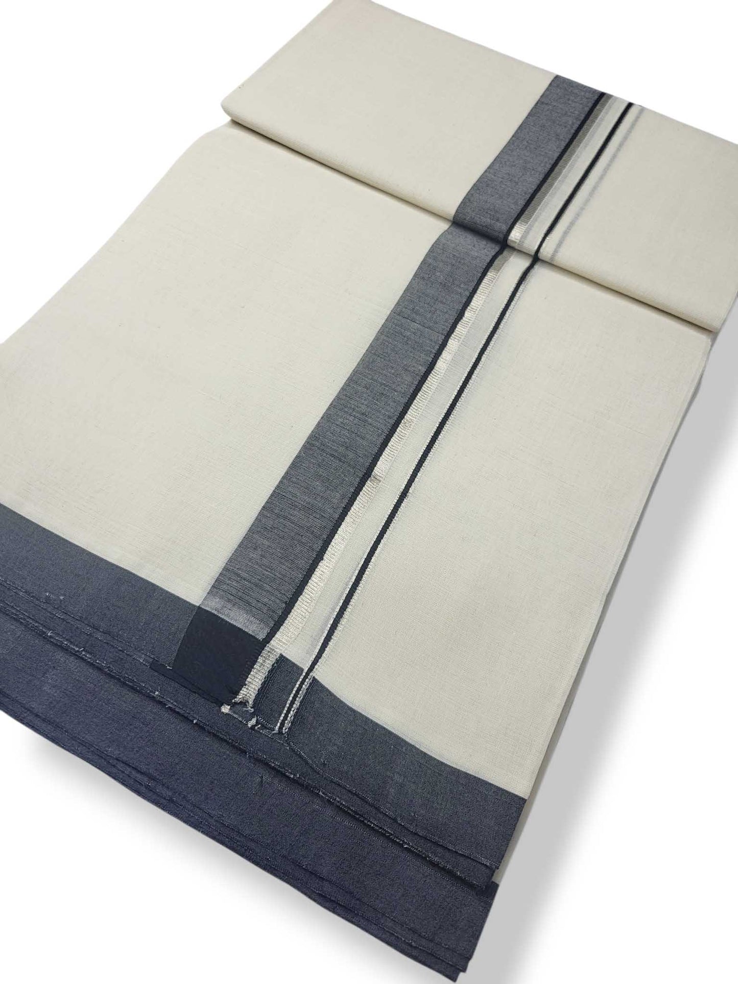 Kerala Balaramapuram Pure Cotton Handloom Mundu/Dhoti