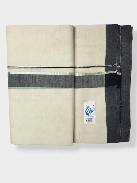 Kerala Balaramapuram Pure Cotton Handloom Mundu/Dhoti