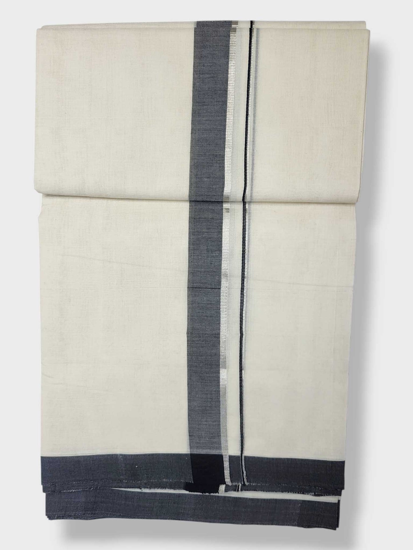 Kerala Balaramapuram Pure Cotton Handloom Mundu/Dhoti