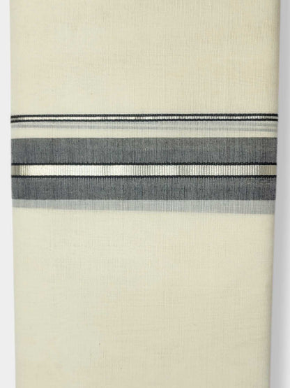 Kerala Balaramapuram Pure Cotton Handloom Mundu/Dhoti